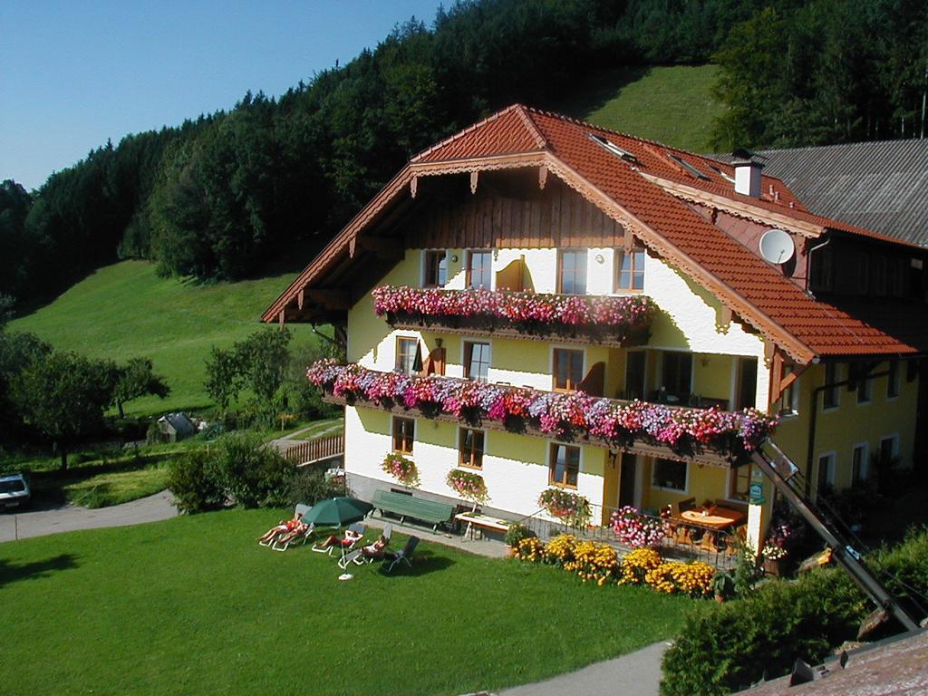 Gesundheitshof Lohninger Villa Mondsee Bagian luar foto