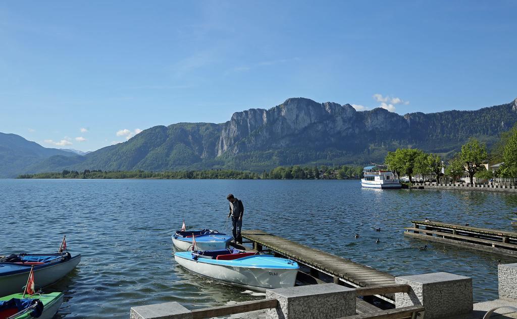 Gesundheitshof Lohninger Villa Mondsee Bagian luar foto